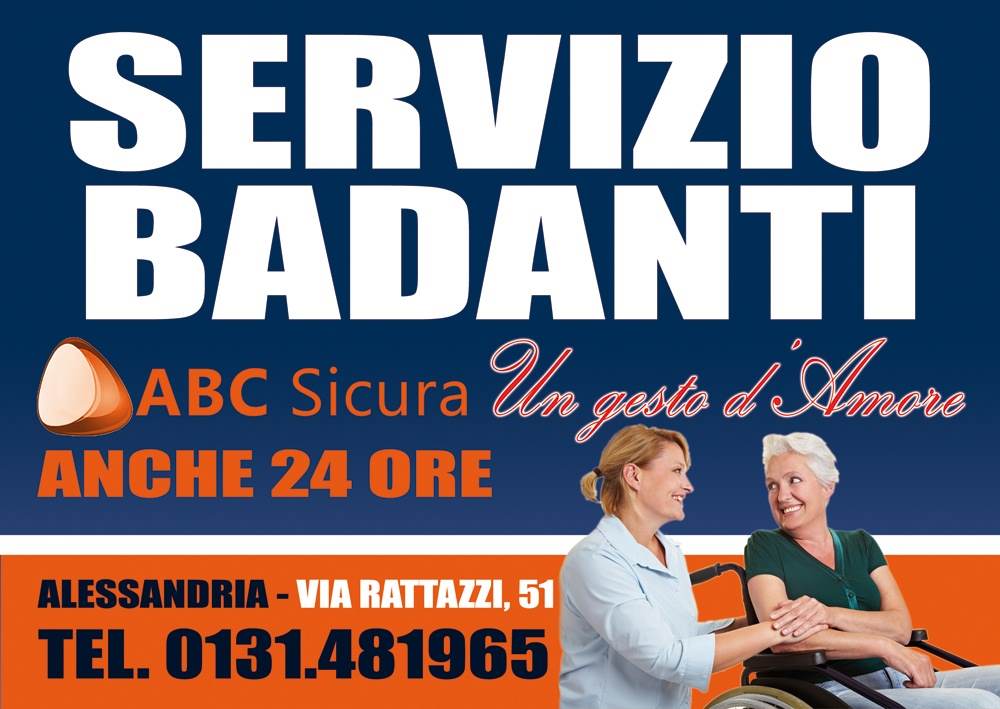 RICERCA BADANTE 24/24 ALESSANDRIA