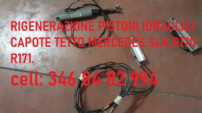 Perdita olio pistone capote tetto Mercedes SLK riparazione