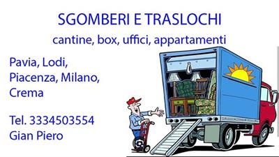 Sgomberi e traslochi