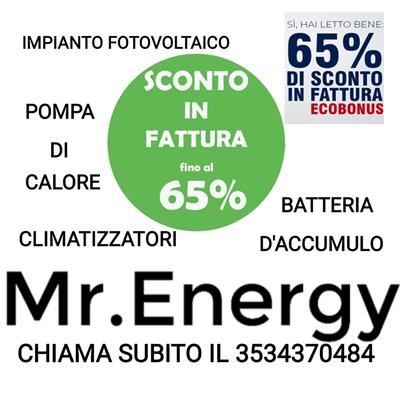 Impianto fotovoltaico con sconto in fattura immediato