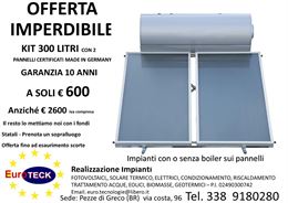 Impianto solare termico