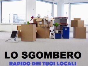 Sgombero locale commerciale