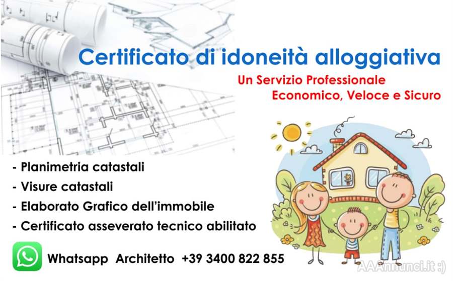 Idoneità alloggiativa/abitativa per stranieri Roma Lazio