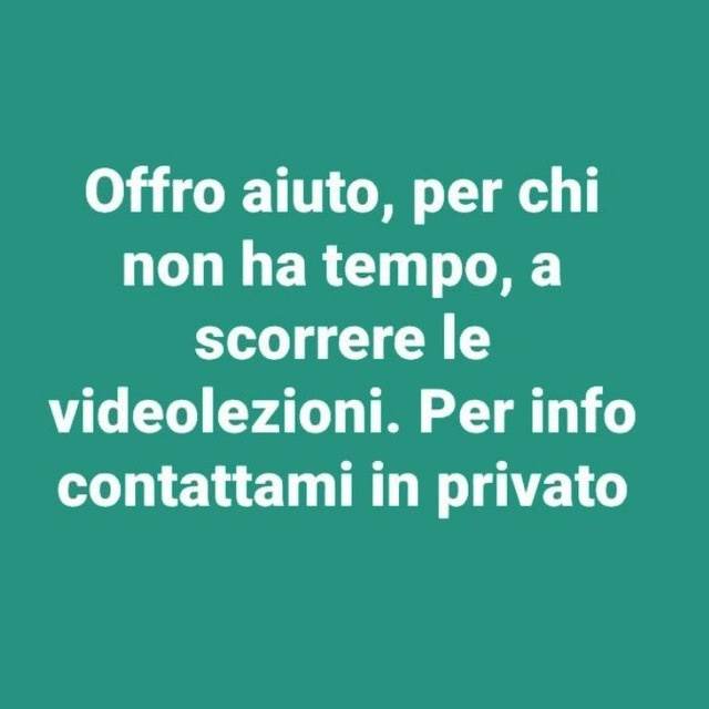 Aiuto video lezioni Pegaso - Unimercatorum