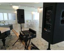Noleggio casse Amplificate jbl piu mixer soundcraft Napoli e