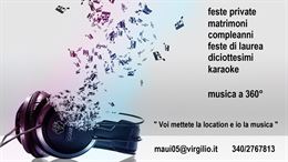 Dj feste private matrimoni eventi