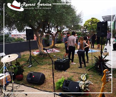 Kit standard service audio e luci per feste e matrimoni, fari led - Foto 3