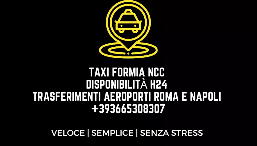 Foto 5Taxi Formia NCC - Servizio Taxi e Noleggio con Conducente