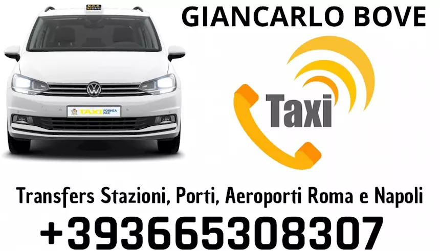 Foto 3Taxi Formia NCC - Servizio Taxi e Noleggio con Conducente