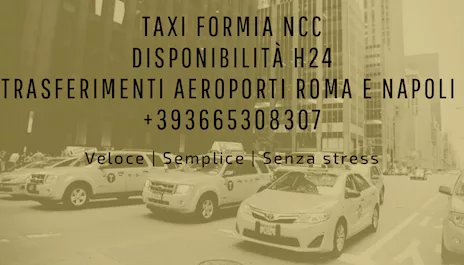 Taxi Formia NCC - Servizio Taxi e Noleggio con Conducente - Anteprima 6