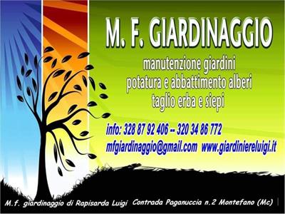 Giardiniere manutenzione del verde