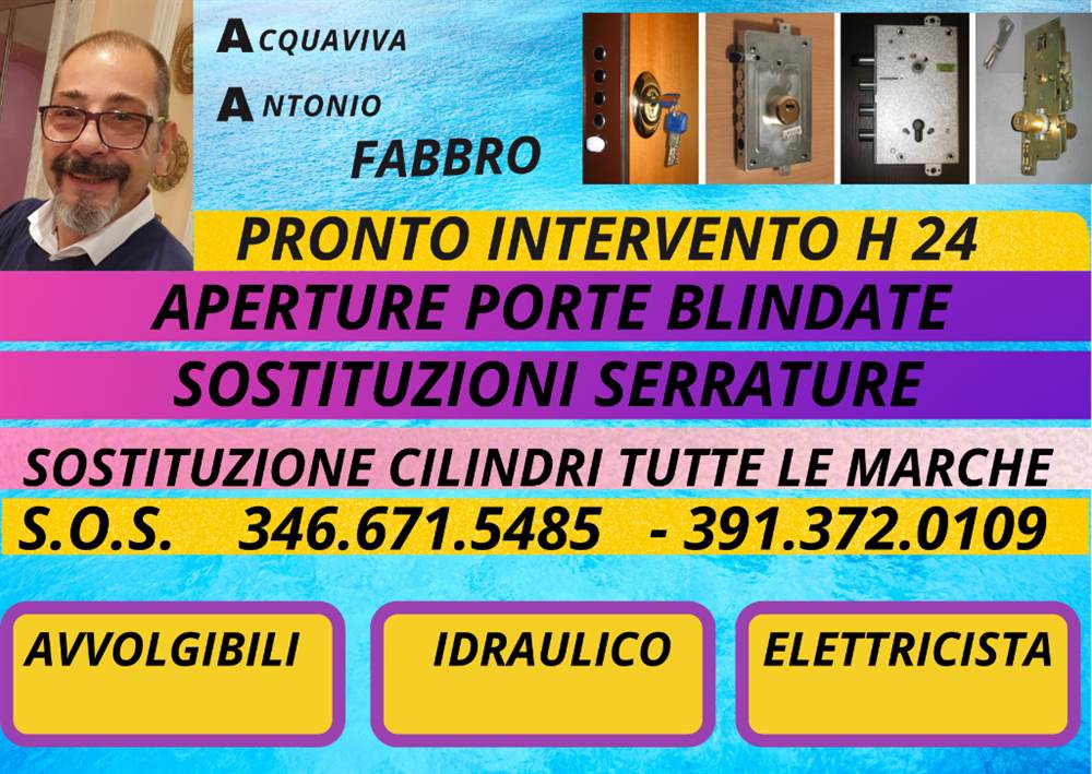 Fabbro Pronto Intervento h 24