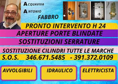 Fabbro Pronto Intervento h 24