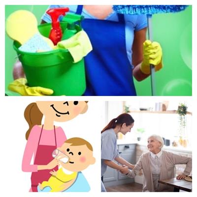 Pulizia, Badante, Baby Sitter