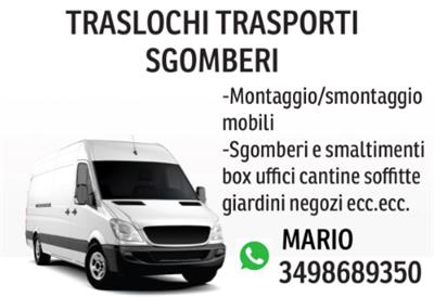 Trasporti / Traslochi / Sgomberi Roma dintorni e nazionali